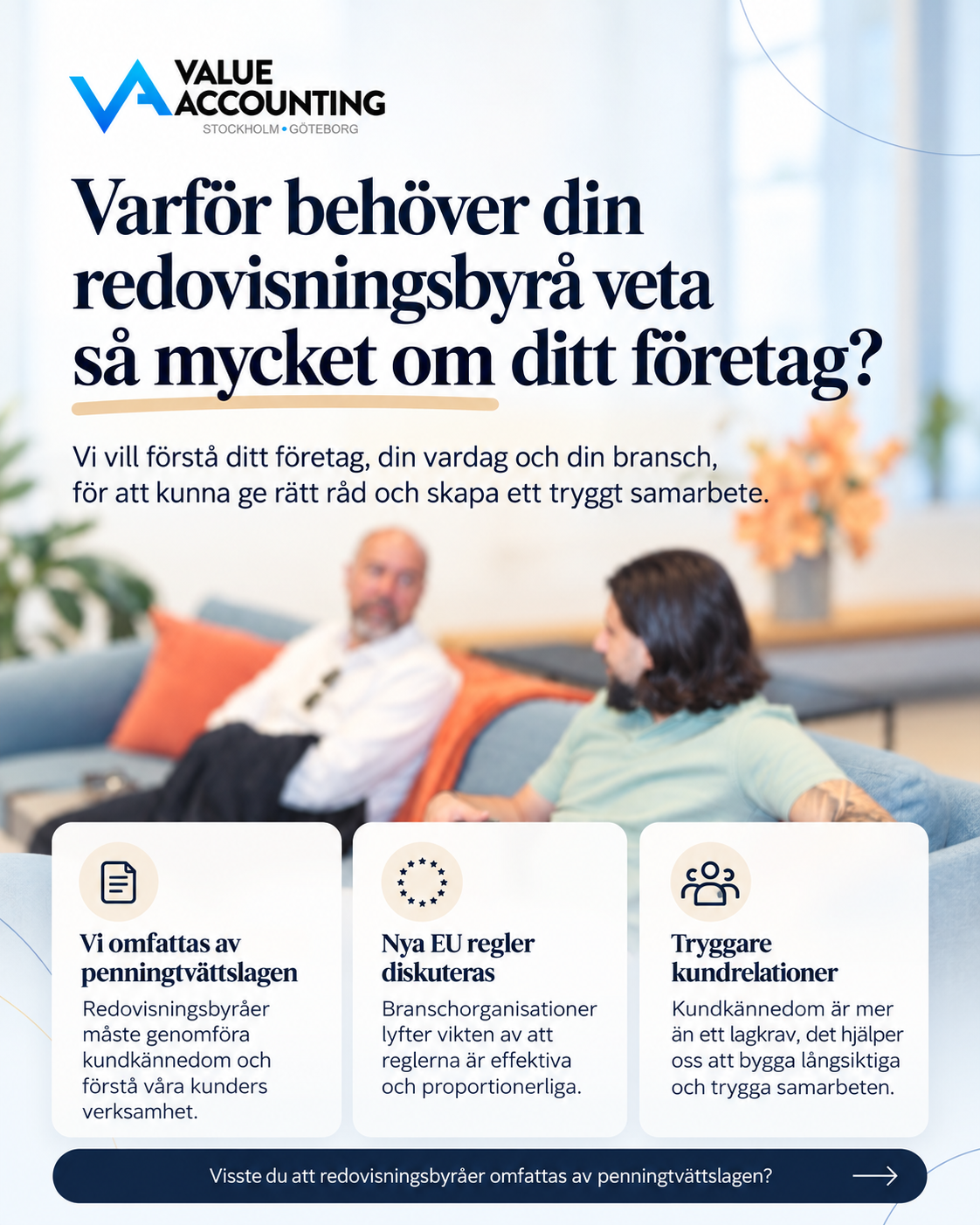 Varför behöver din redovisningsbyrå veta så mycket om ditt företag?💫